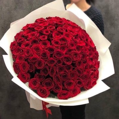 Букет из 51 красной розы